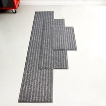 Utility Mats Runners Rugs Indoor Outdoor Nonskid Entryway Garage 3 Sizes Gray - £20.18 GBP+