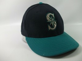Seattle Mariners 59Fiffty Hat Fitted 7 1/2 New Era MLB Baseball Cap Made USA - £18.66 GBP