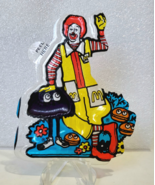 1970&#39;s Vintage &quot;McDonaldland Characters&quot; Stained Glassticks  HTF item!  ... - £9.34 GBP