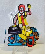 1970&#39;s Vintage McDonaldland Ronald McDonald Stained Glassticks HTF item!... - $179.82 MXN