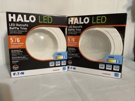 HALO 5”/6” Dimmable LED White Recessed Ceiling Light (RL560WH6950R) -2 Pack. New - $19.24