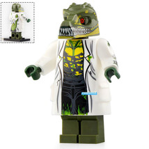 Lizard (Curt Connors) Marvel Super Heroes Lego Compatible Minifigure Bricks - £2.40 GBP