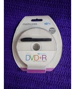 New Sealed Memorex DVD+R 16X 4.7GB 120 min 10  Pack DVDs - $22.55 CAD