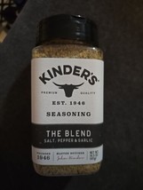 Kinder&#39;s® The Blend Seasoning Salt, Pepper and Garlic 14.5 oz. (MO1) - £13.30 GBP