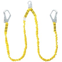VEVOR 38mm Safety Lanyard, 6ft(1.83m) Fall Protection Lanyard with 2 All... - $1,503.30 MXN