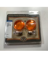 OEM Harley Davidson Multi-Fit Front Turn Signal Bullet Trim Ring 69758-0... - $475.94 MXN