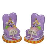 Purple Whimsical Fairy Queen Sitting On Giant Sofa With Magic Wand Booke... - $515.22 MXN