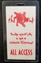 BIG STINK 1996 /  NO DOUBT / FILTER +++ - ORIGINAL SHOW LAMINATE BACKSTA... - $15.00