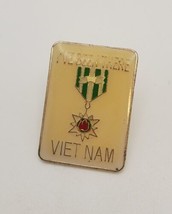 I&#39;ve Been There Vietnam Veteran Lapel Hat Vest Pin Vet Vintage Pinchback - £13.26 GBP