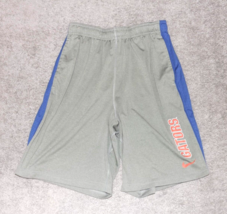 Nike Florida Gators Basketball Shorts Dri Fit Gray Blue Orange Size L Mens - £15.26 GBP