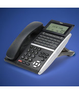 NEC Desk Black Office Display Phone DT400 Series DTZ-24D-3 (BK) 24 Button - $55.41 CAD
