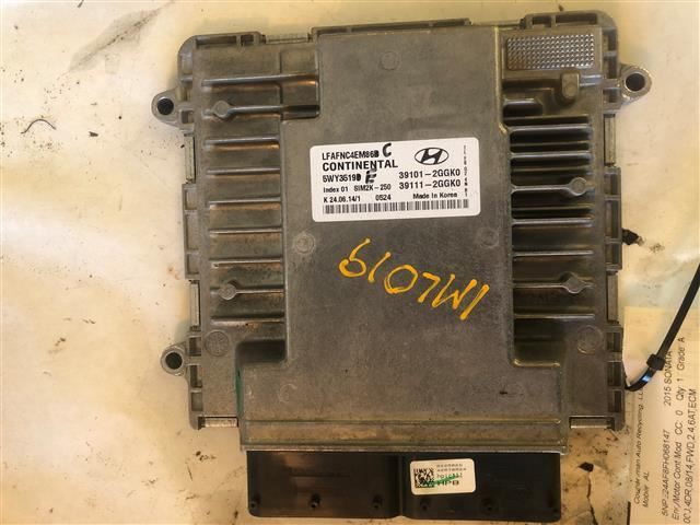 Engine ECM Electronic Control Module 2.4L Ulev 70 Fits 15-17 SONATA 6088... - $60.19