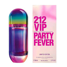 212 VIP Party Fever by Carolina Herrera 2.7 oz / 80 ml Eau De Toilette f... - £184.95 GBP
