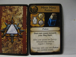 2005 World of Warcraft Board Game piece: Item Card - Minor Mana Potion - £0.74 GBP