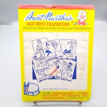 Vintage Aunt Martha&#39;s Hot Iron Transfers 3761 UNUSED Hillbilly Doins, New - £11.59 GBP