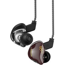 Monitor Headphones Ccz Coffee Bean Wired Earphones With 1Dd Dynamic Driv... - £32.57 GBP