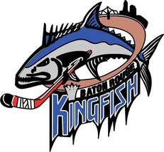 Baton Rouge Kingfish ECHL Hockey Mens Embroidered Polo XS-6XL, LT-4XLT New - £20.05 GBP+