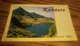 Romania Postcard Lucul Balea 4600L Stamps Used Postmarked - £7.95 GBP
