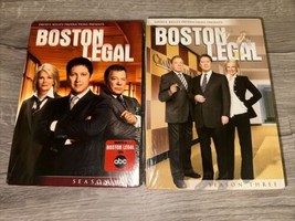 Boston Legal The Complete Seasons 1 + 3 DVD Shatner Spader Bergman NEW SEALED!! - £8.92 GBP