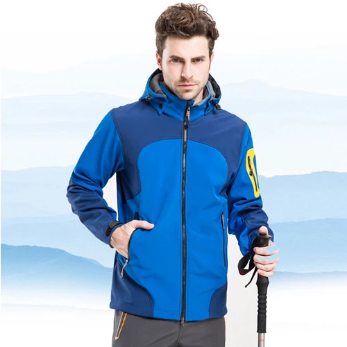 New Mens Waterproof Soft  Jackets Outdoor  Winter Warm Fleece Windproof Jackets  - £217.46 GBP