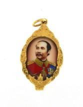 King chulalongkorn of siam thai Unisex Pendant 22kt Yellow Gold 240087 - £578.73 GBP