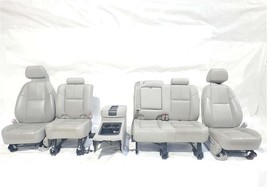 Full Set Seats Gray AN3 Minor Wear OEM 2007 2008 Chevrolet Avalanche 1500Item... - £650.54 GBP