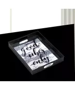 SOUTH BEACH GOOD VIBE MIRROR TRAY - $53.00