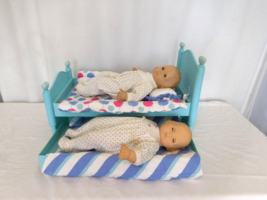 American Girl Doll Bitty Baby Bitty Twins Trundle Bed with bedding + Bit... - $60.41