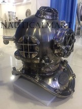 NauticalMart Antique US Navy V Mark Scuba Sea Diving Divers Helmet - £282.30 GBP