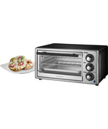 Insignia- 4-Slice Toaster Oven - Stainless Steel (NS-TO15SS0) - £31.49 GBP