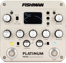 Platinum Pro Eq Di Analog Preamp Pedal By Fishman. - £322.35 GBP