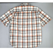 Carhartt Shirt Men&#39;s Size Large Casual Button Down Relaxed Fit Plaid Workwear - £19.38 GBP