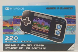 My Arcade DGUN-3919 Gamer V Classic 220-in-1 Handheld Video Game System - £20.74 GBP