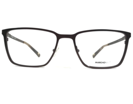 Marchon NYC Eyeglasses Frames CAREY 210 Brown Square Full Rim 53-17-140 - £38.31 GBP