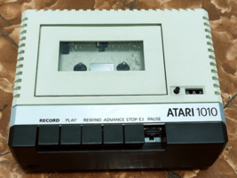 Vintage Atari 1010 Program Recorder Untested For Parts or Repair - $31.44