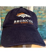 Denver Broncos Hat Strapback Cap NFL Football Blue Adult Retro - $47.02 CAD