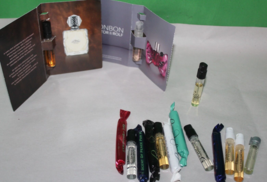 15 Assorted Perfume Samples Viktor Rolf Bond No. 9 Cartier, Estee Lauder ++ - £15.50 GBP
