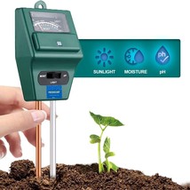 Solar Soil Plant Care New 3 In 1 Water Moisture Hydroponic Plants Soil Sensor P - £23.72 GBP