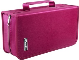 Siveit DVD Case, 128 Capacity CD/DVD Case Wallet Binder Storage Holder B... - $17.81