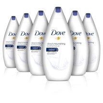 Dove Deep Moisture Deeply Nourishing Body Wash, 16.9 Fl Oz (Pack of 6) - $77.99