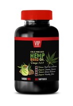 hemp oil for pain - Hemp Seed Oil 1400mg (1) - ALA supplement for weight - £13.39 GBP