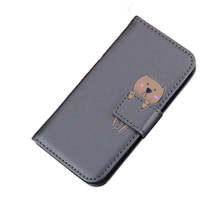 Anymob Huawei Gray Leather Cases Flip Wallet Back Cover Phone Silicone  - $28.90