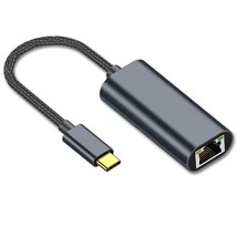 Usb C To Ethernet Adapter For Laptop Pc Gigabit Ethernet Lan Network Ada... - £15.97 GBP