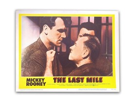 &quot;The Last Mile&quot; Original 11x14 Authentic Lobby Card Photo Poster 1959 Rooney - £39.90 GBP