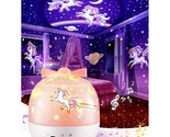 Kids Night Light Projector With 15 Films, 10 Sounds - Rechargeable Star ... - £28.15 GBP