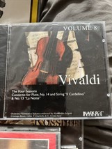 Vivaldi The Four Seasons Volume 8 Audio CD disc Brand New Concerto Flute No 14 - £10.40 GBP