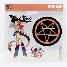 Helluva Boss Striker Acrylic Figure 6&quot; + Stand Standee Official Vivziepop NEW - £78.36 GBP