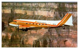 Nevada Airlines Inc Douglas DC 3 based at Las Vegas Airplane Postcard - £4.12 GBP