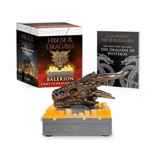 Game of Thrones House of the Dragon: Balerion Light-Up Dragon Skull + Mini Book - $15.43