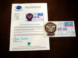 STS-51-C Ellison Onizuka Nasa Astronaut Crew Signed Auto Patch Cover Zarelli Loa - £272.55 GBP